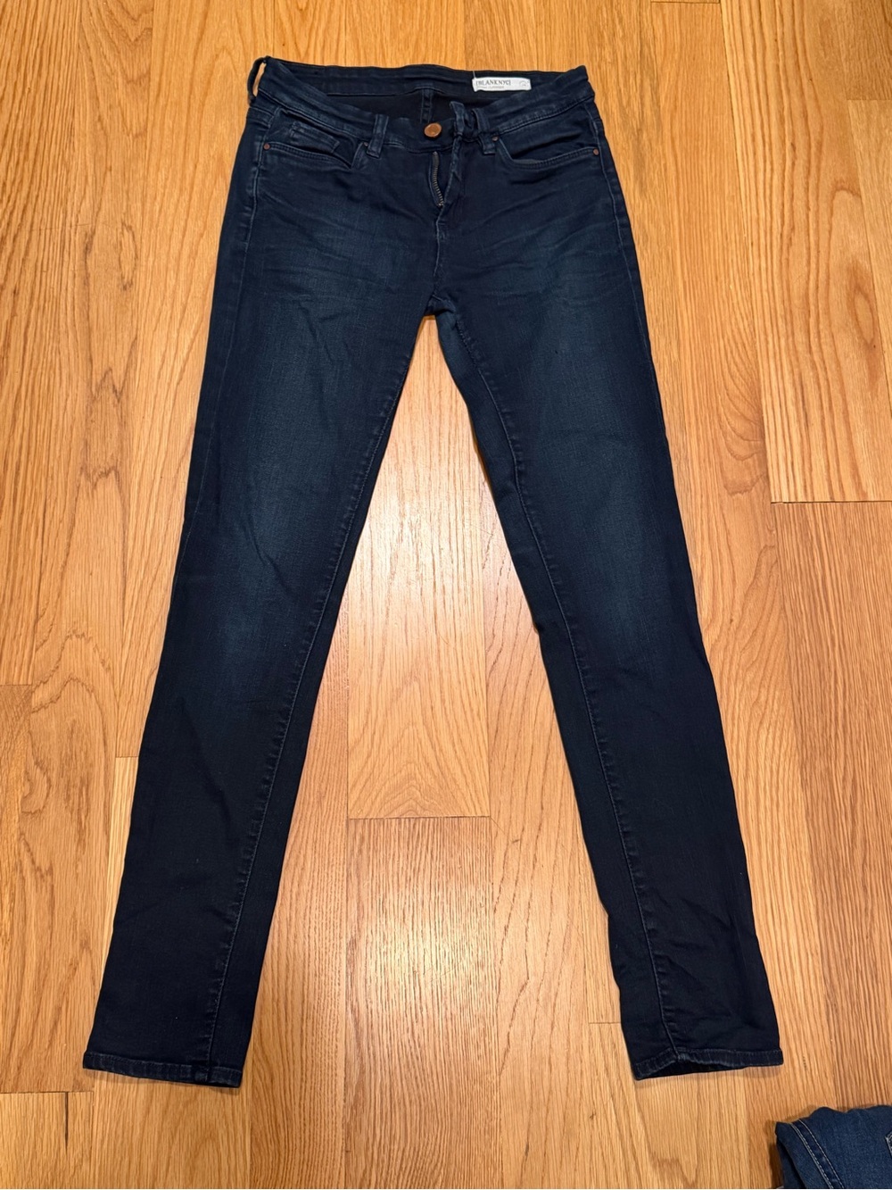 Blank NYC Women's Dark Blue Skinny Jeans